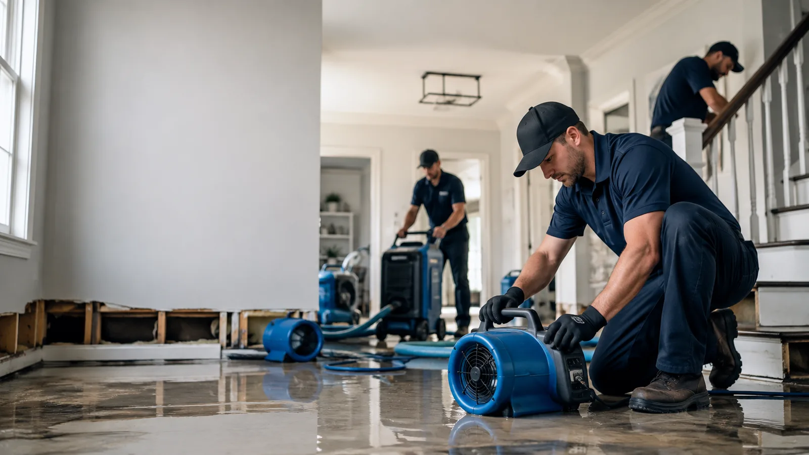 Water Damage Restoration in Many, LA near me